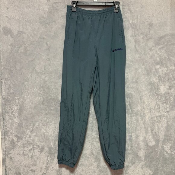 Vintage Lotto Track Suit Womens Small Green Retro Jacket Pants Warm-Up Soccer - Picture 15 of 16